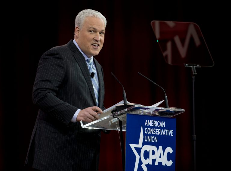 American Conservative Union Chairman Matt Schlapp speaks during the Conservative Political Action Conference.