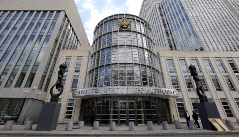 The United States District Court for the Eastern District of New York is seen in this  Wednesday, March 18, 2015, photo in the Brooklyn borough of New York. 