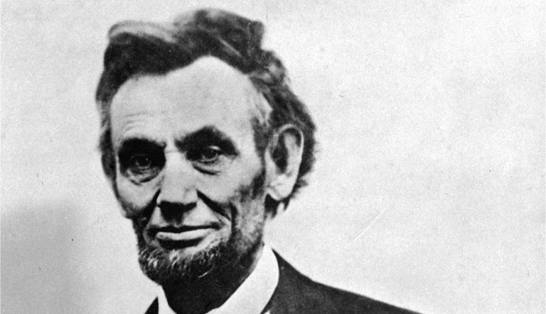 A photograph made 4 days before Lincoln's assassination.