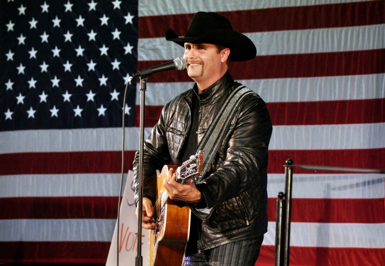 WATCH: John Rich leads crowd in ‘God Bless America’ during hurricane relief fundraiser