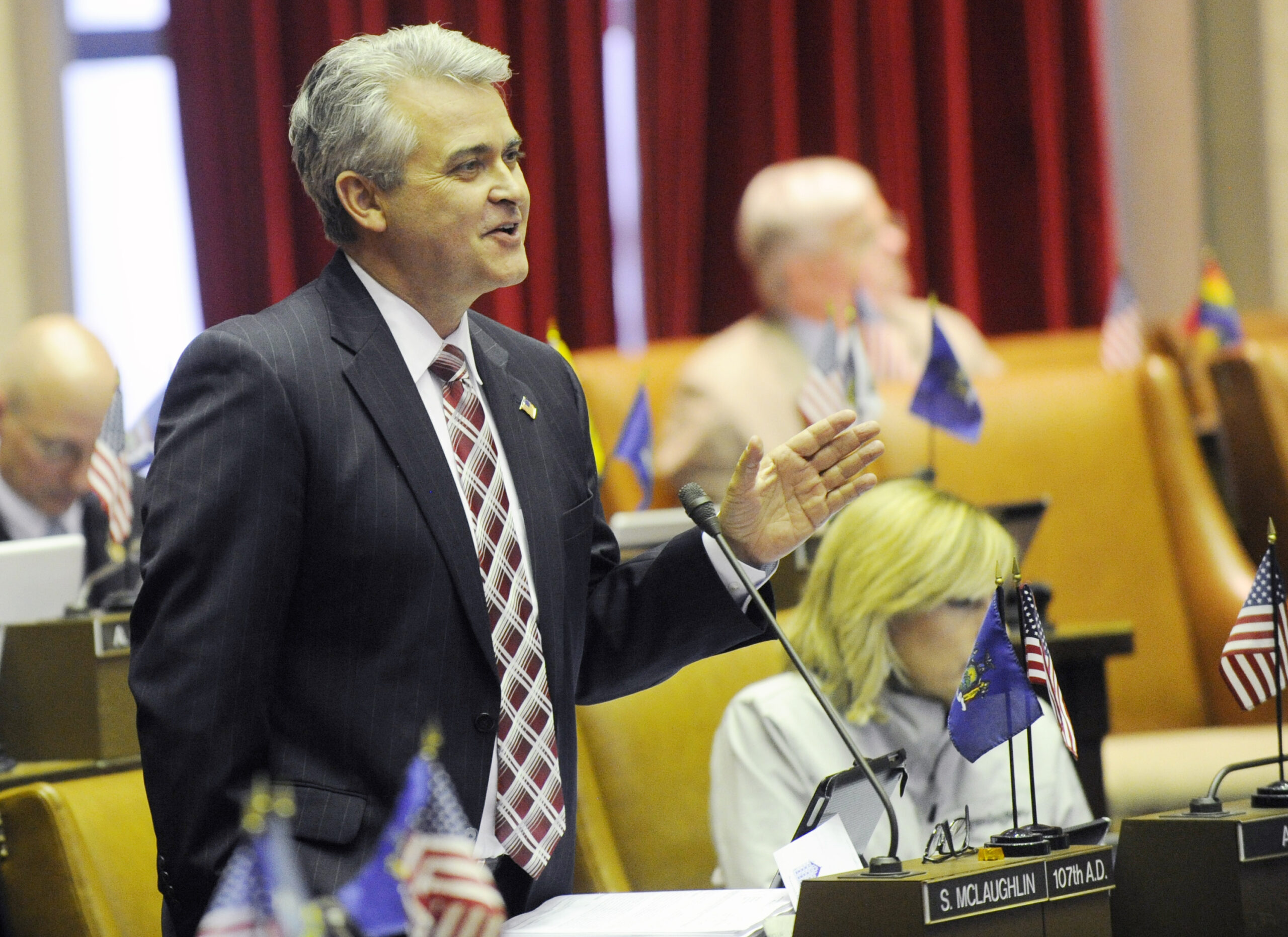 New York county executive arrested and charged with grand larceny