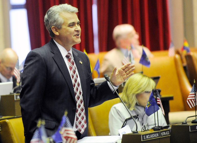 New York county executive arrested and charged with grand larceny