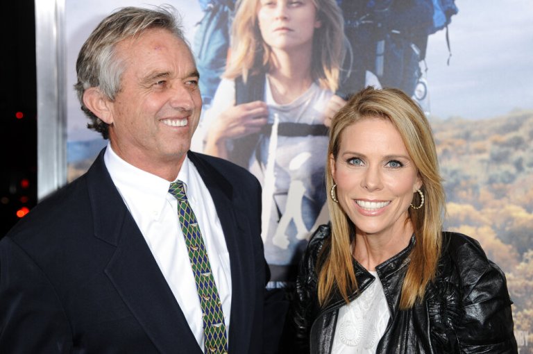 Robert F. Kennedy, Jr., left, and Cheryl Hines in 2014.