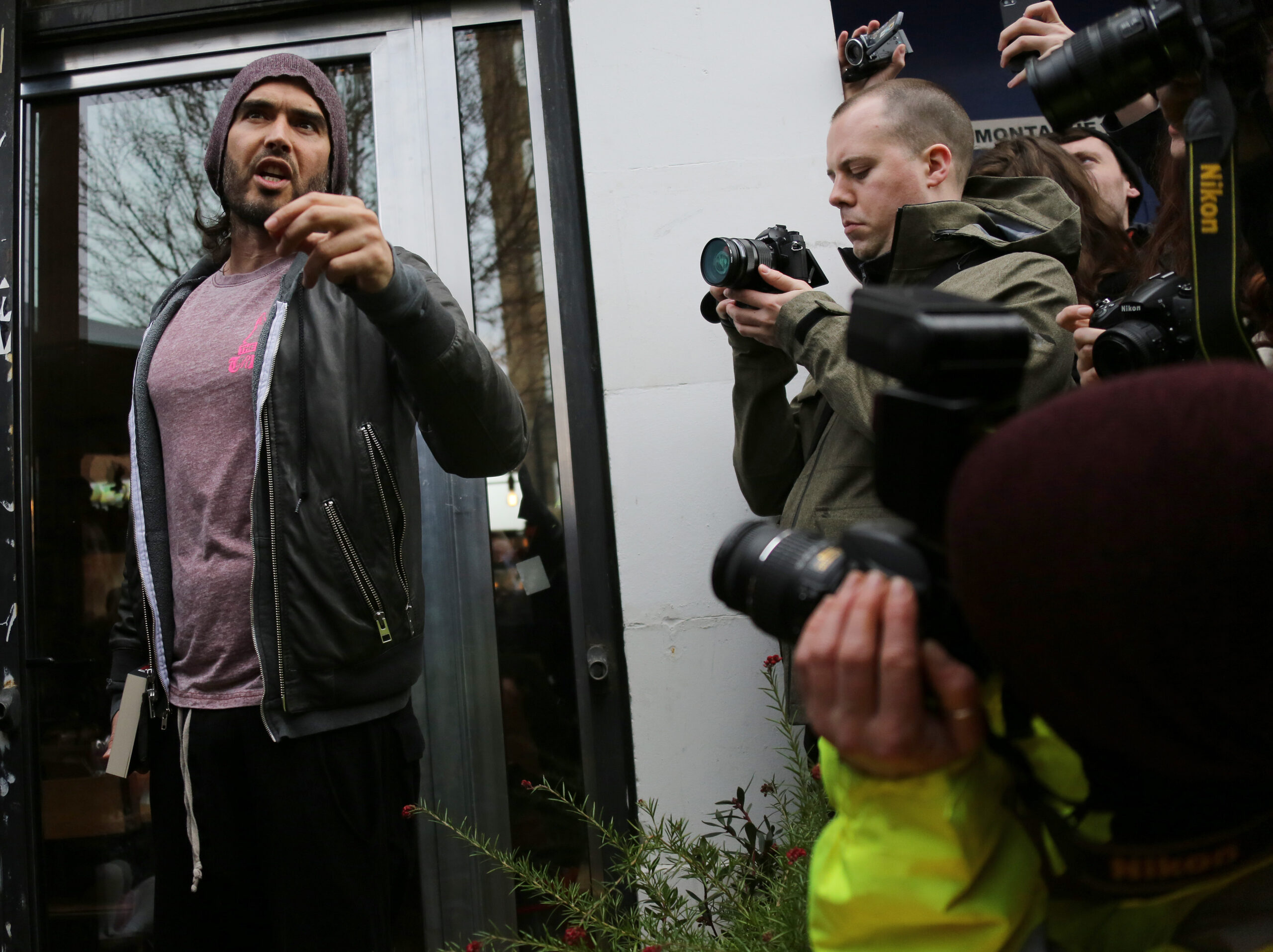 Russell Brand addresses sexual assault allegations against him in UK