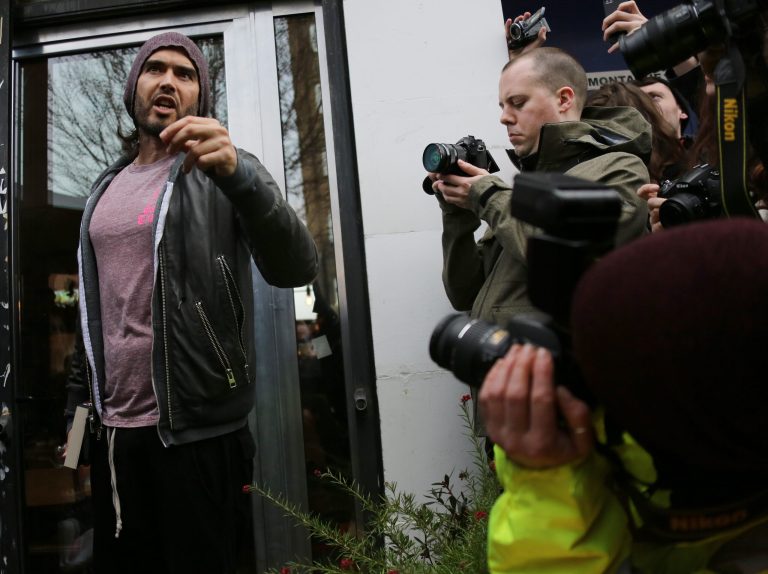 Russell Brand addresses sexual assault allegations against him in UK