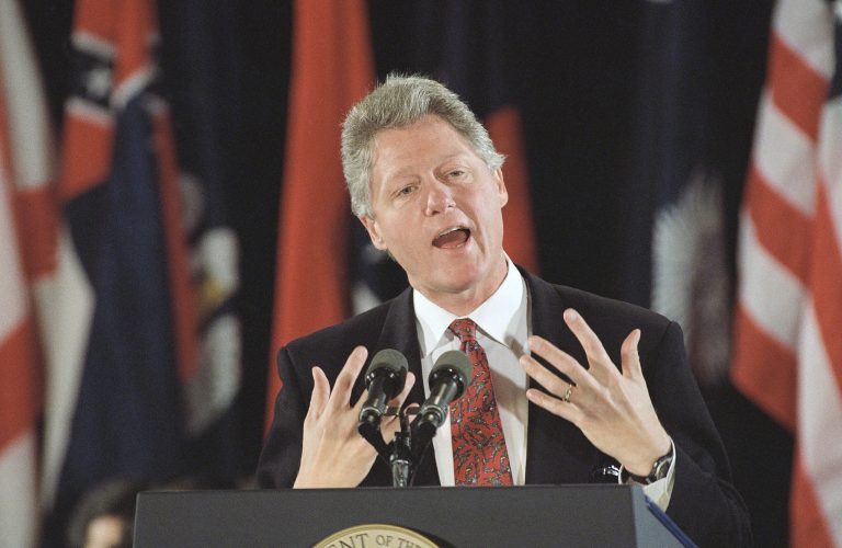 Former President Bill Clinton, backed by top Democrats, in 1996 required immigrants to be self-sufficient while in the U.S., a policy the Trump administration is putting back in play.