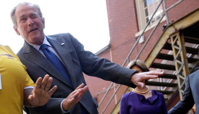 WATCH: George W. Bush shows off his dance moves at nephew’s wedding
