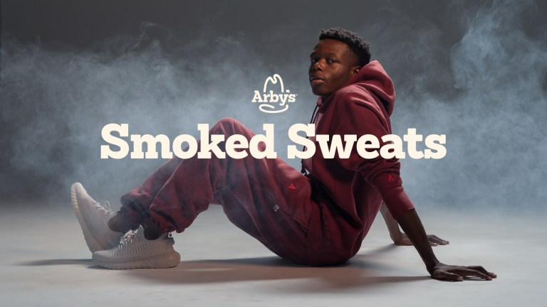 Arby's new smoked sweatsuit