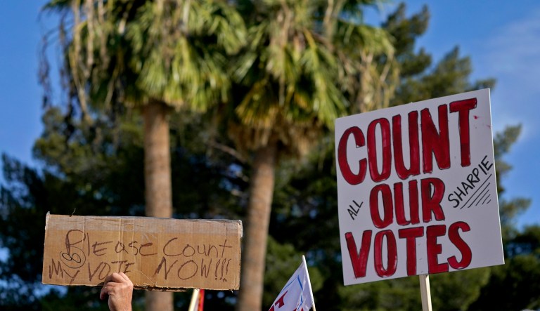 Holdout news decision desks call Arizona for Biden