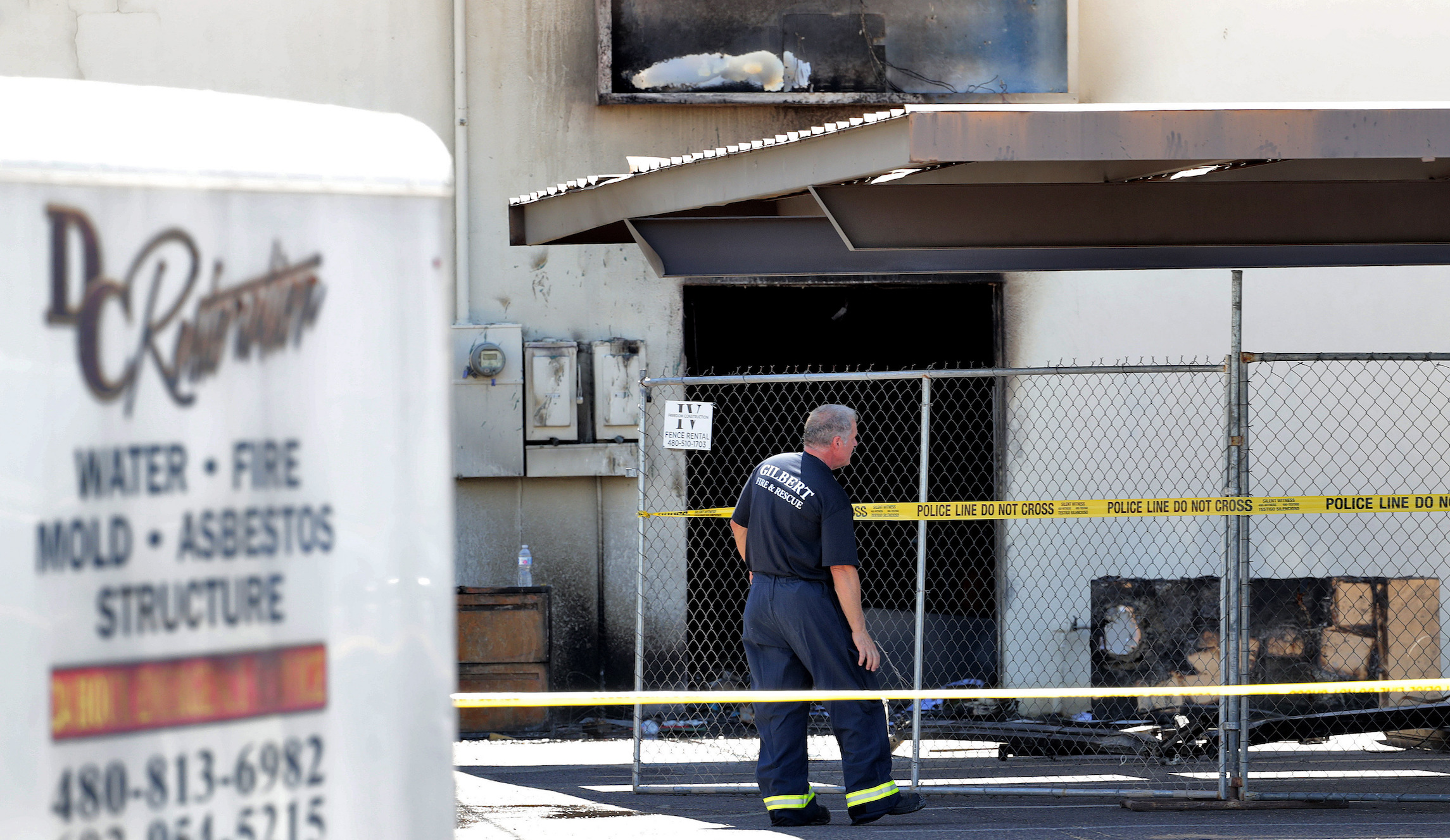 Man arrested for starting fire at Arizona Democratic Party headquarters