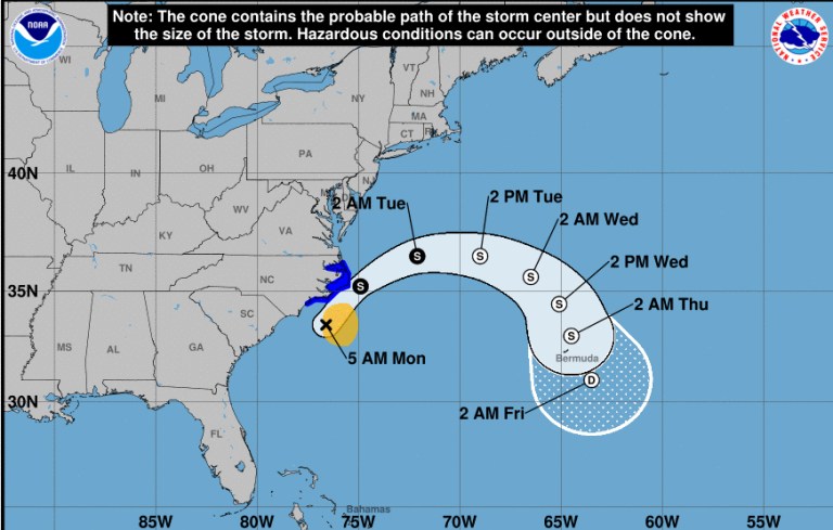 Tropical Storm Arthur may make landfall over North Carolina’s Outer Banks