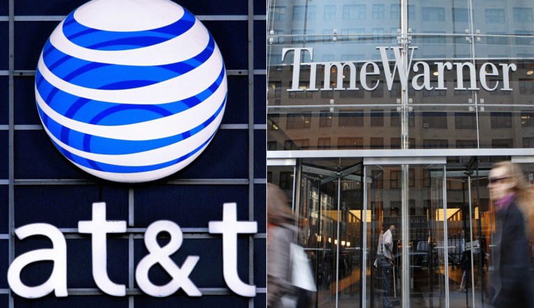 AT&T and Time Warner merger.