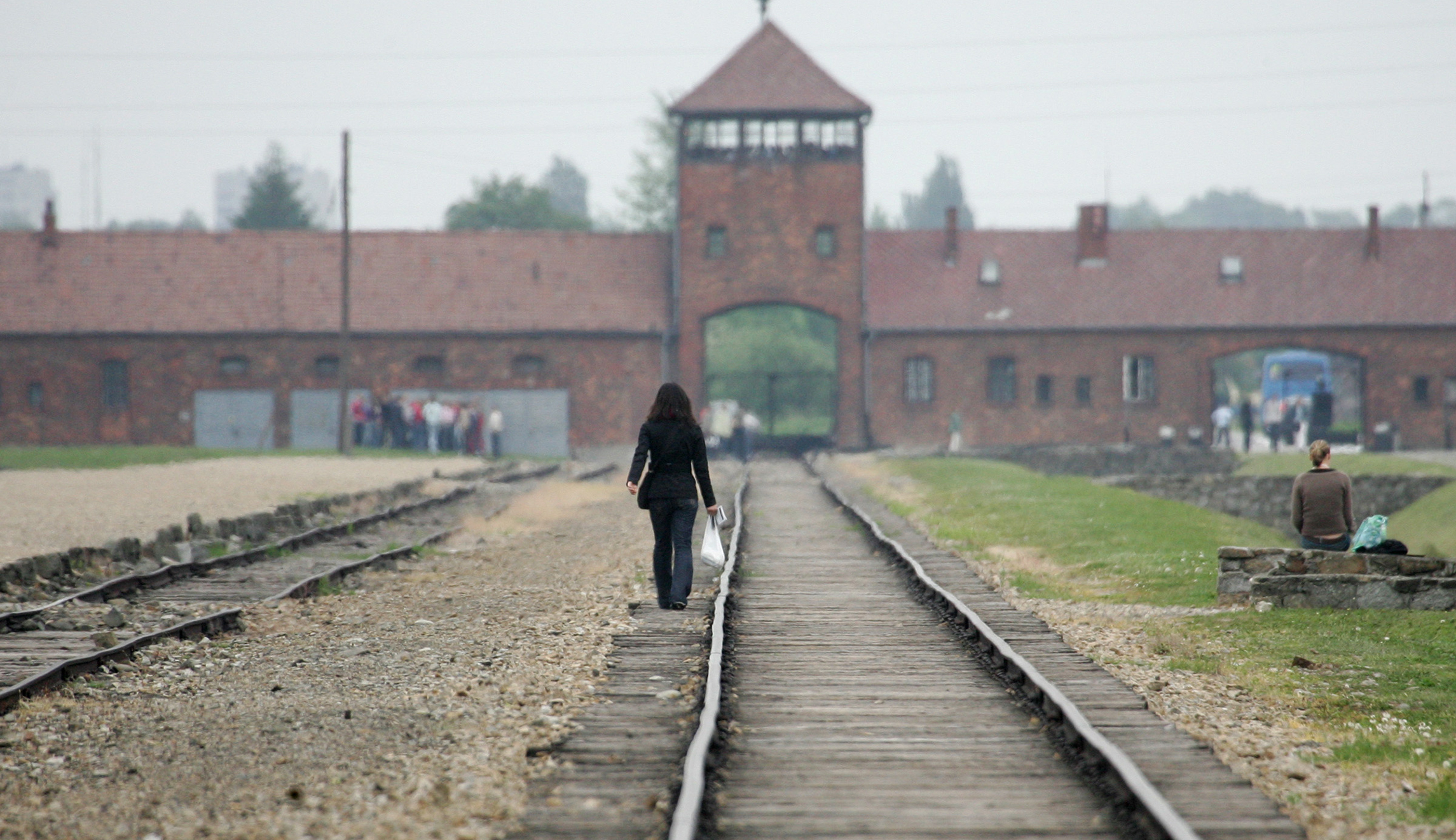 American man accused of trying to steal rail tracks from Auschwitz