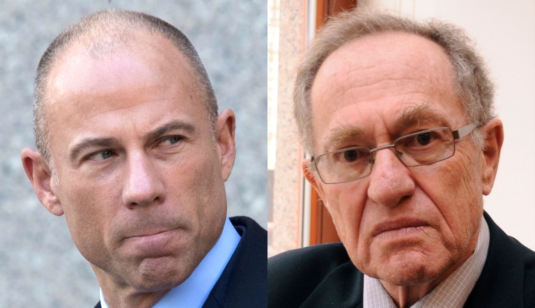 Avenatti Dershowitz.
