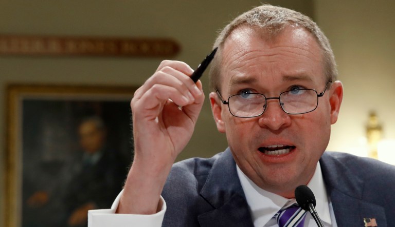Mulvaney once referred to the Consumer Financial Protection Bureau as 