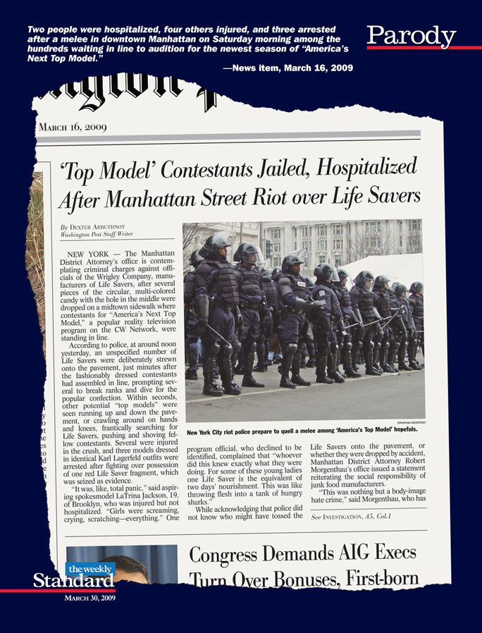 ‘Top Model’ Stampede