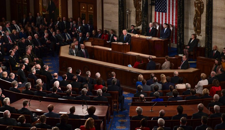 President Trump told family members of two girls who were killed by MS-13 that 