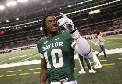 Sharon Ellman/AP
With the No. 2 pick in the NFL Draft, the Washington Redskins selected Baylor quarterback Robert Griffin III.