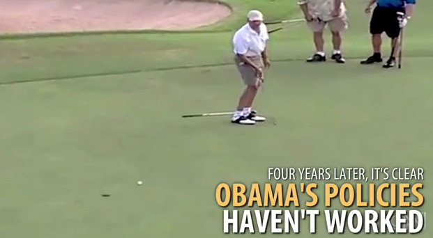 New RNC video features golfing Obama