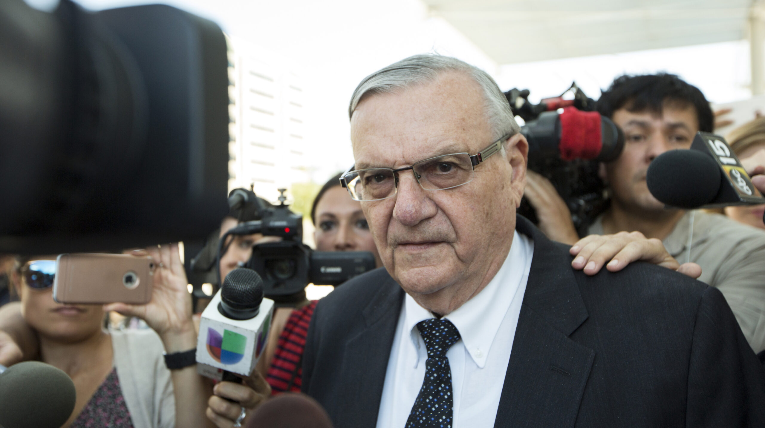 Democrats whine about Trump’s ‘big middle finger to America’ pardon of Joe Arpaio