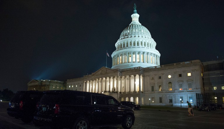 Top officials at the U.S. Chamber of Commerce, the nation's largest business lobby, said that the chances of getting major tax reform through Congress in the next year were better than they have been in decades thanks to President Trump's election. (AP Photo/Cliff Owen)