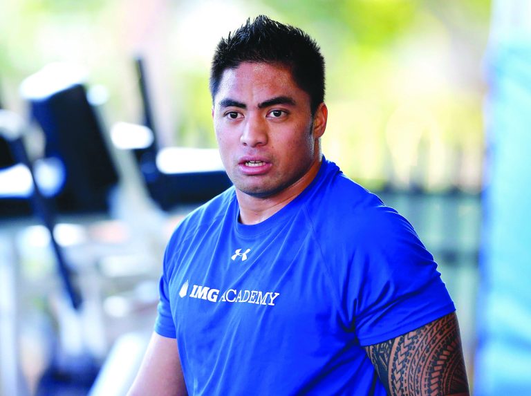 J. Meric/Getty Images
Manti Te'o