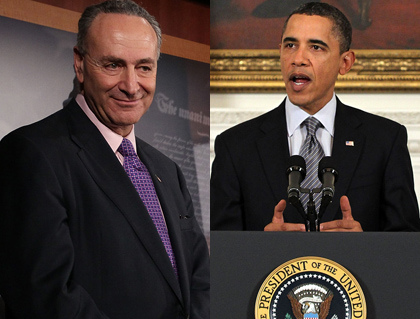 Off message: Obama says Dems not winning, Schumer says they are