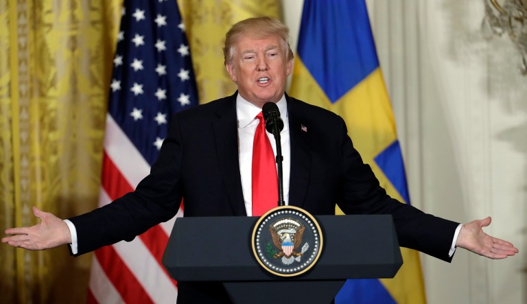 President Trump said he could hire anyone he wanted to fill high-level positions in the White House. 