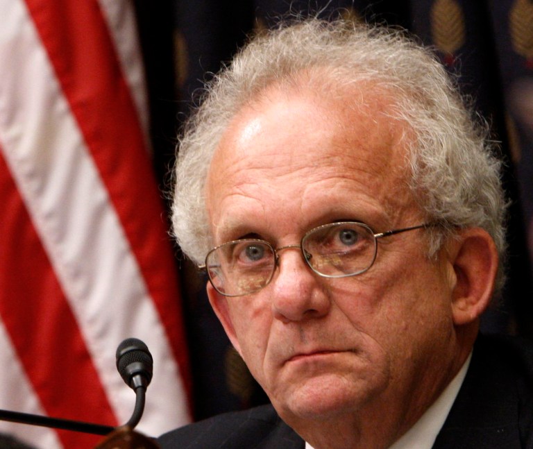   FILE - This Dec. 2, 2009 file photo shows Rep. Howard Berman, D-Calif., ranking Democrat of the House Foreign Affairs Committee, during a hearing on Capitol Hill in Washington. Berman, a leading House Democrat closing out three decades in Congress says a new structure to provide U.S. assistance worldwide is long overdue, and he has a plan, unveiling a 923-page bill on Wednesday that would replace the Foreign Assistance Act of 1961 with a framework for providing developmental and economic U.S. aid. (AP Photo/Pablo Martinez Monsivais, File)  