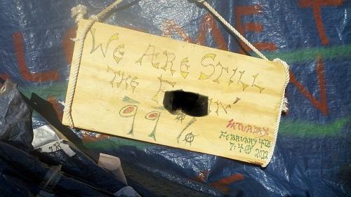 Occupy mudbowl: What’s left of McPherson Square