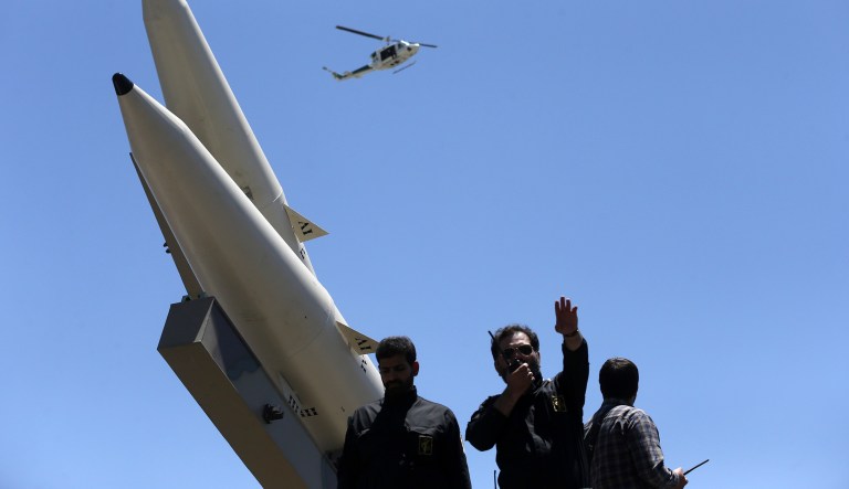 Tehran conducted 23 total missile tests since signing the U.S.-broker nuclear deal in 2015. The most tested variant had been the medium-range missiles that are considered most threatening because they can carry a nuclear warhead and reach U.S. bases in the region, the study found. (AP Photo/Vahid Salemi)