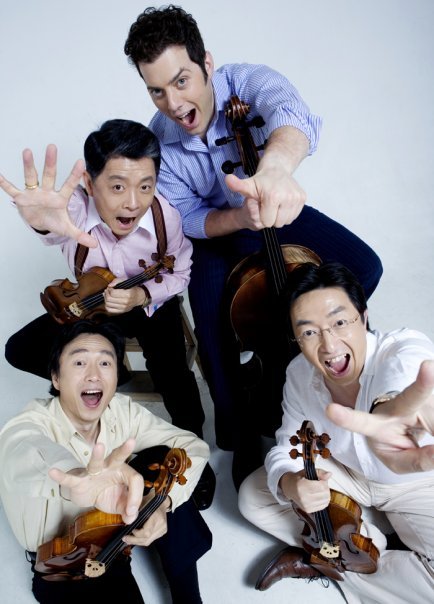 East meets west when the Shanghai Quartet performs