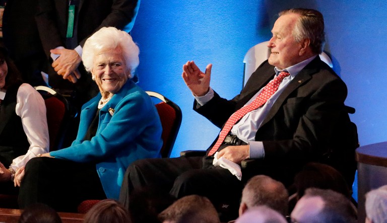 The milestone makes their marriage the longest of any presidential couple in U.S. history. (AP Photo/David J. Phillip)