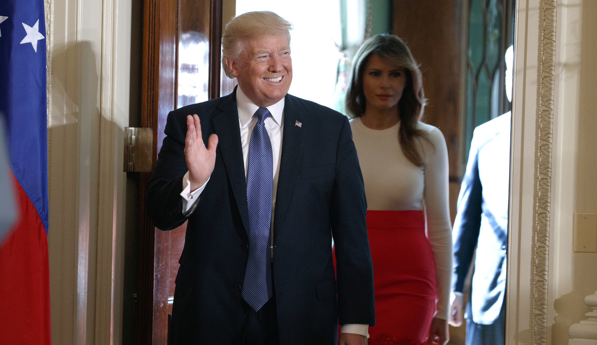 Trump hails Mexico’s ‘wonderful president,’ Puerto Rico at Hispanic heritage celebration