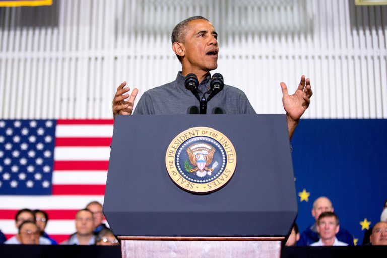 President Obama met with foreign ministers and other global leaders in Alaska earlier this week to rally them toward success in Paris. (AP Photo)Â 