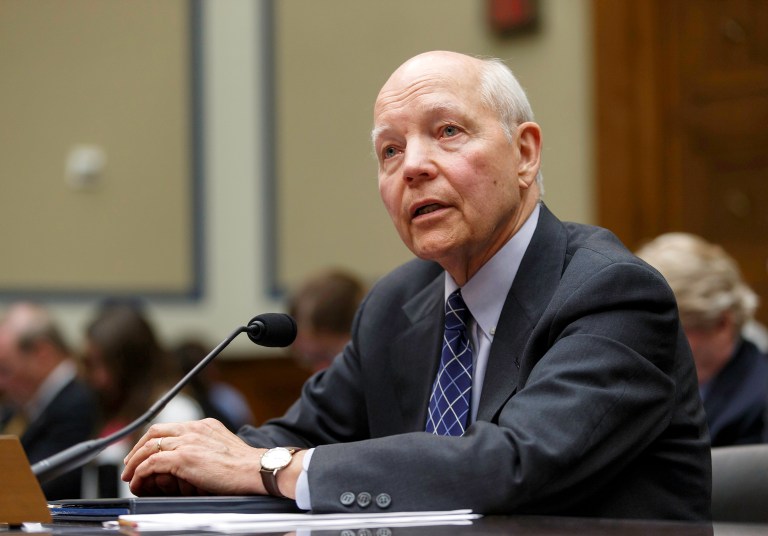 IRS Commissioner John Koskinen faces two misconduct hearings before the House Judiciary Committee. (AP Photo/J. Scott Applewhite)
