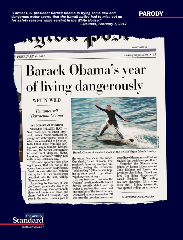 The Adventures of Barracuda Obama
