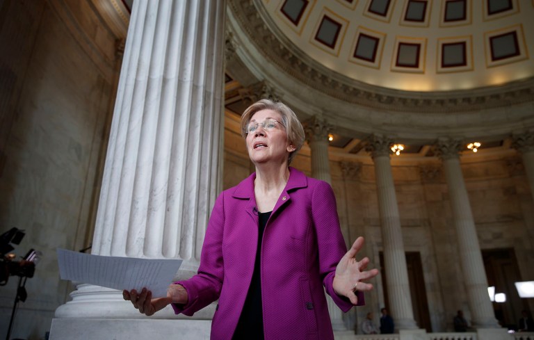 Sen. Elizabeth Warren of Massachusetts, and other Democrats, should be careful when using obstructionism. (AP Photo/J. Scott Applewhite)