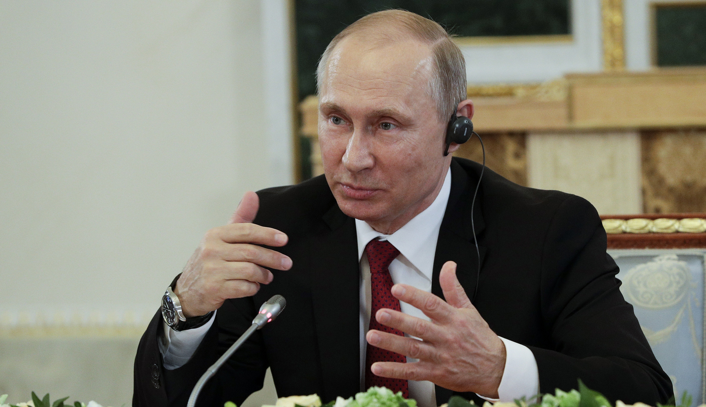 Putin: Russia has never been involved in hacking