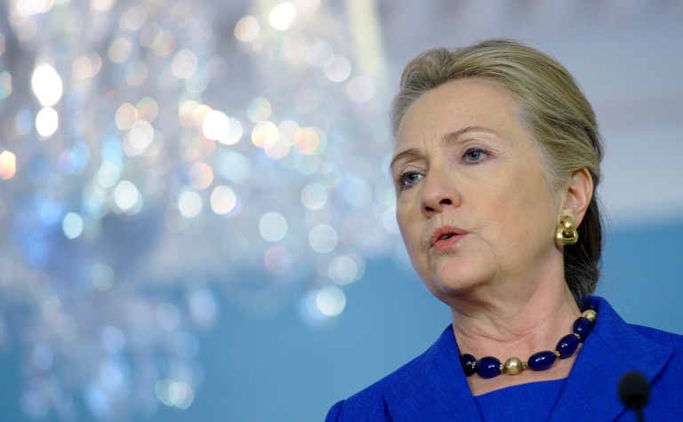 Two emails from Hillary Clinton's private server concerning the U.S. response to the Benghazi attack will be withheld. (AP Photo/Susan Walsh)