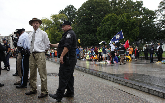 Activist’s records released after WH arrest