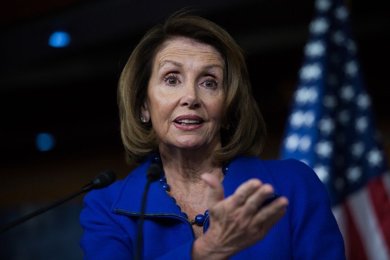 House Minority Leader Nancy Pelosi said an intelligence briefing for a select group of lawmakers Friday revealed 