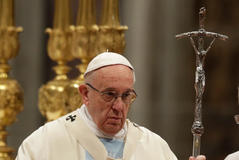 PPope Francis called past abuses of children by priests 
