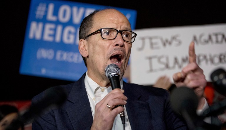 The head of the DNC said Trump's commission is a 