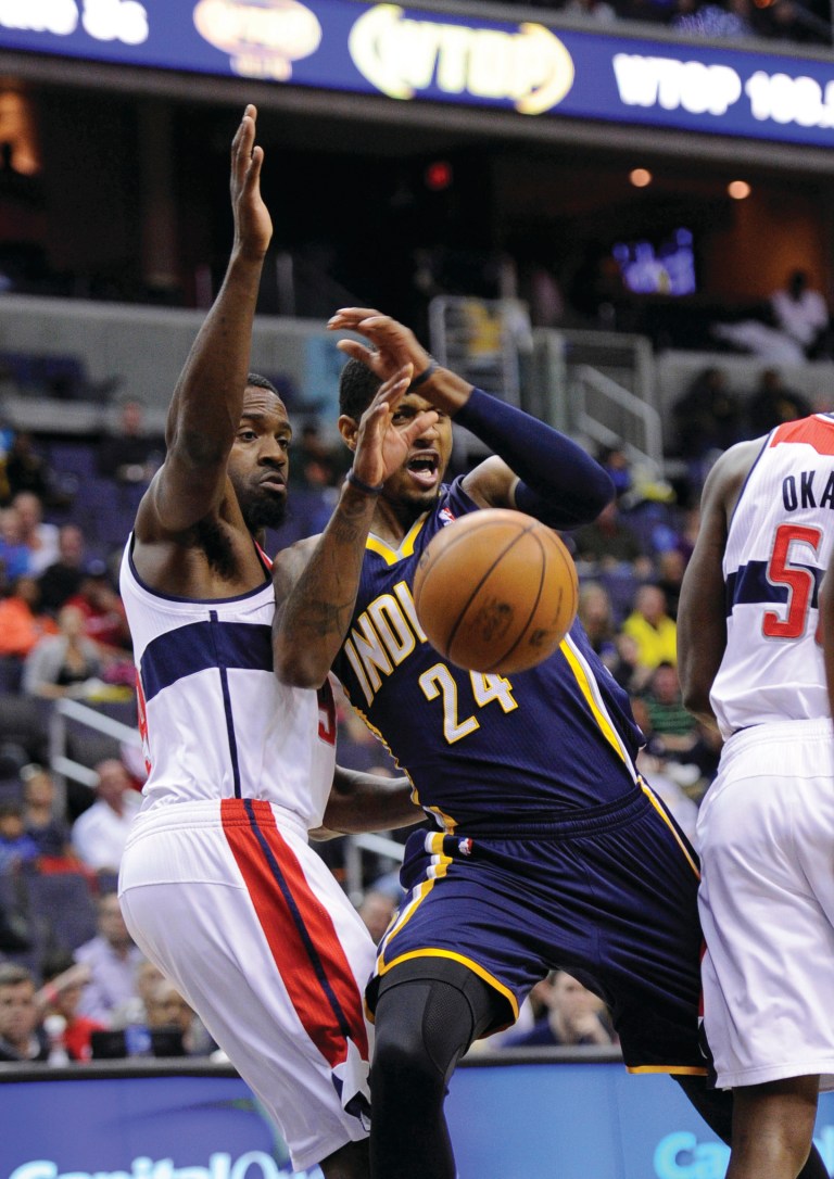 Nick Wass/AP
Wizards forward Martell Webster, who shot a career-best 42.2 percent on 3-pointers this season, is an unrestricted free agent this summer.