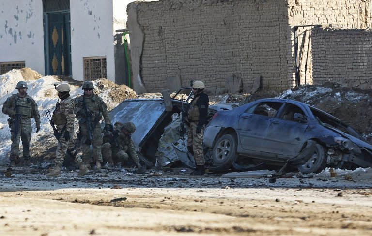 Car bomb in Afghan capital kills 2 contractors