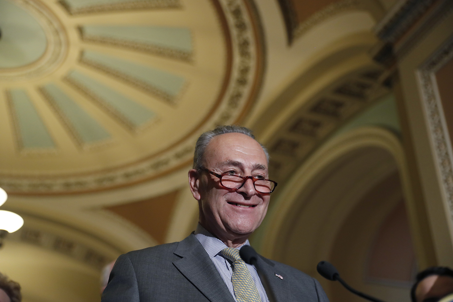 Democrats rejoice at Trump wall funding demand reversal