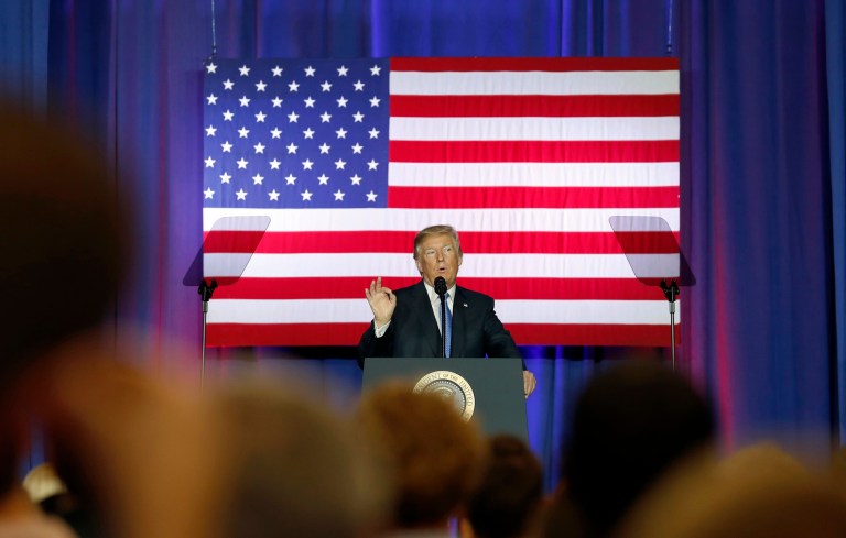 It is a fairly traditional and conservative plan in the end. (AP)