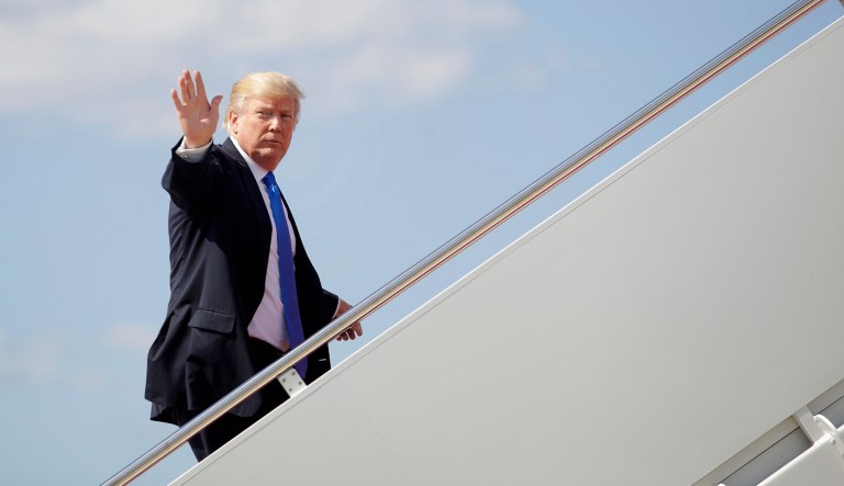 President Trump is unpopular in the United Kingdom. Fairly or unfairly, he's regarded as ill-informed, rude and petty. (AP Photo/Patrick Semansky)