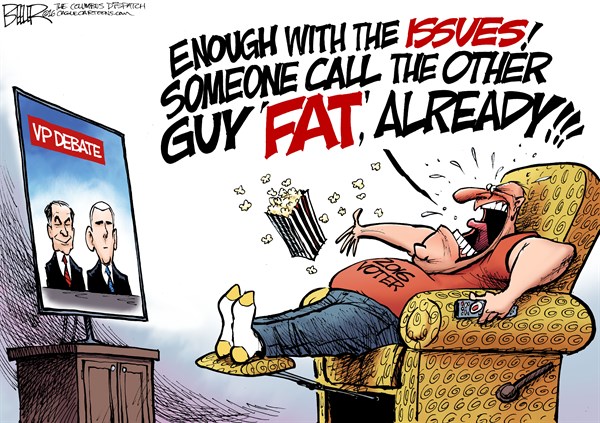 Editorial cartoon: What the voters really want